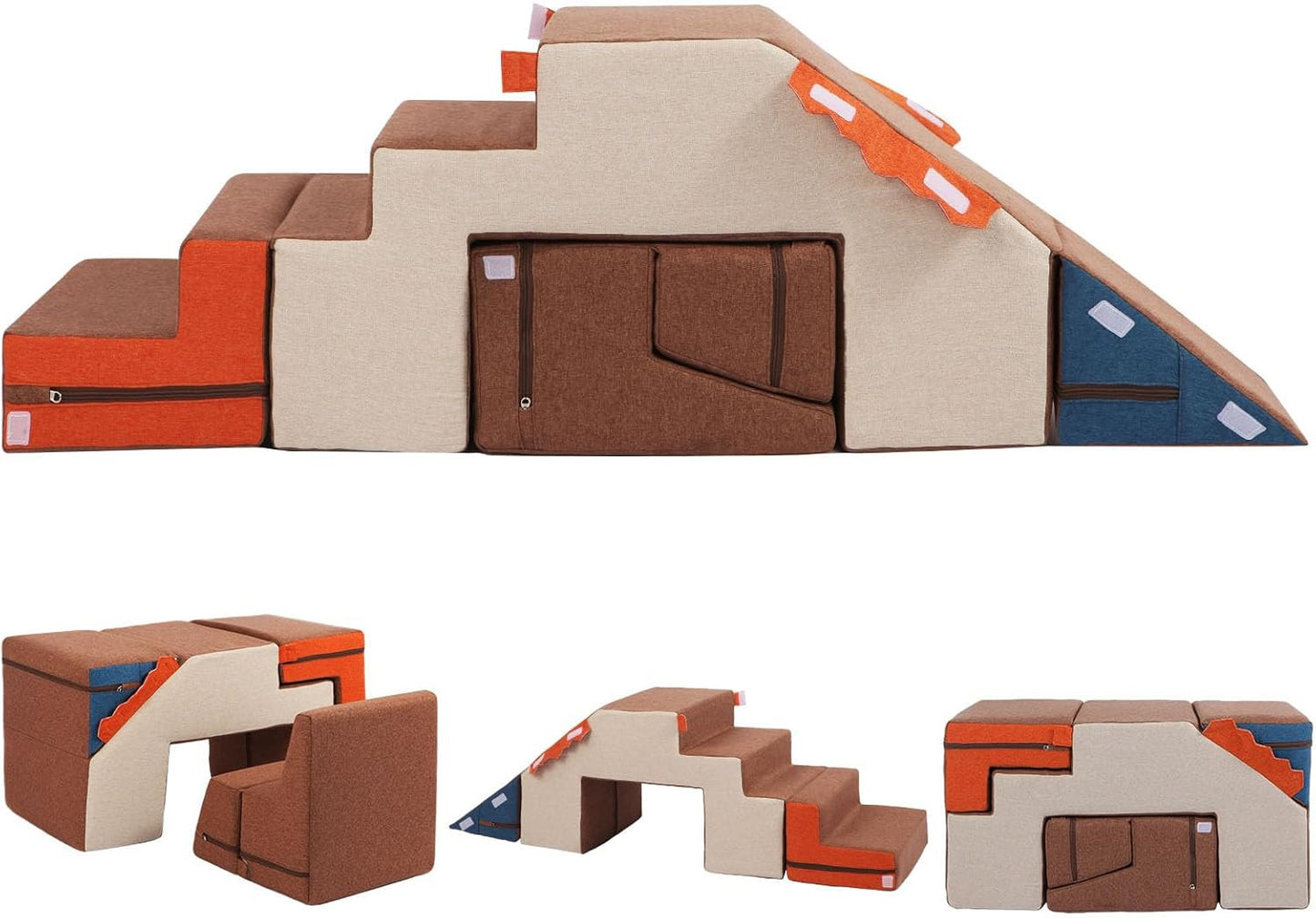 Toddler Soft Foam Climbing Blocks