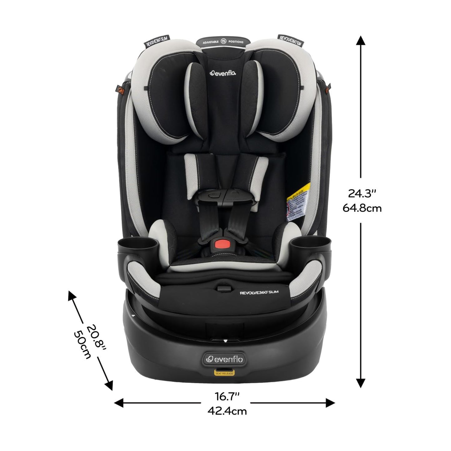 2-in-1 Evenflo 360 Revolve Car Seat