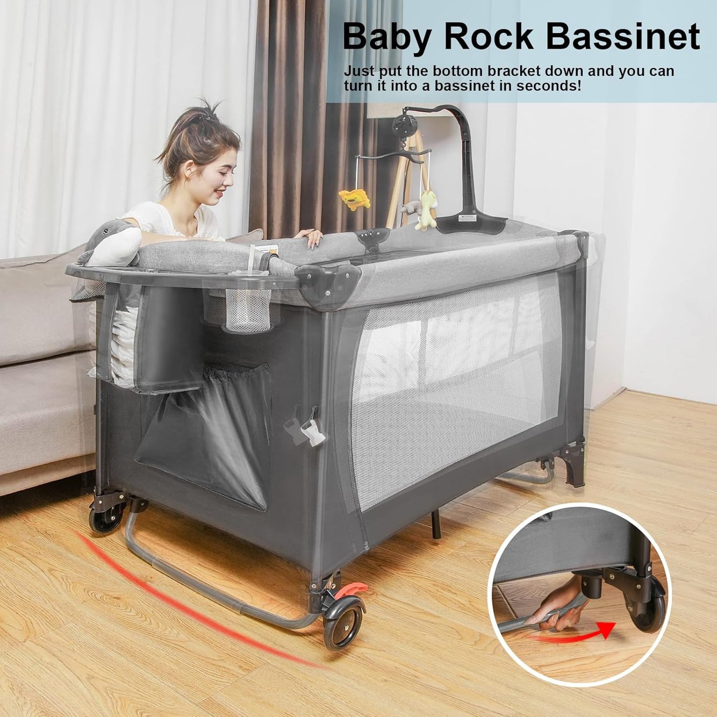 Multifunctional Baby Bassinet