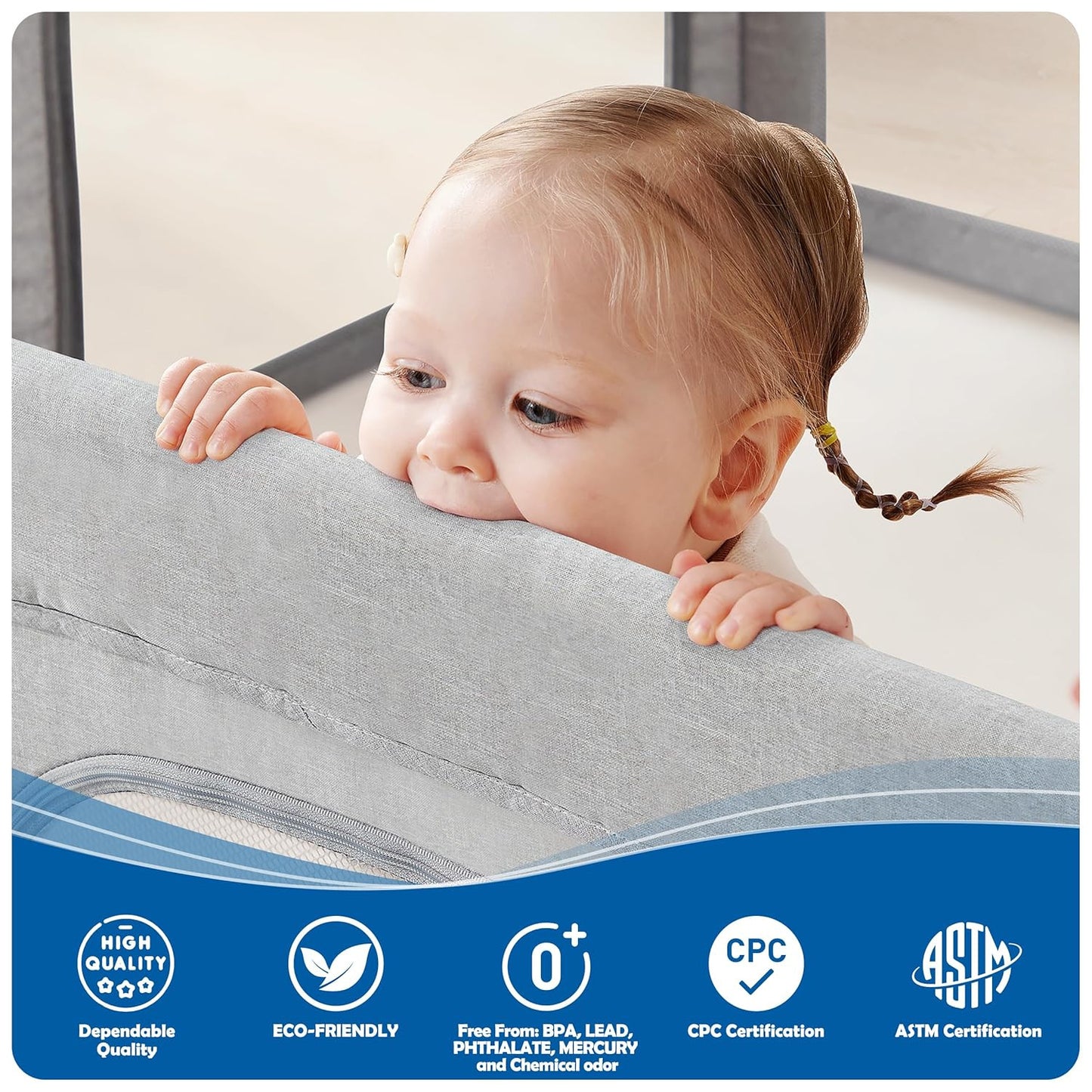 Foldable Toddler Playpen