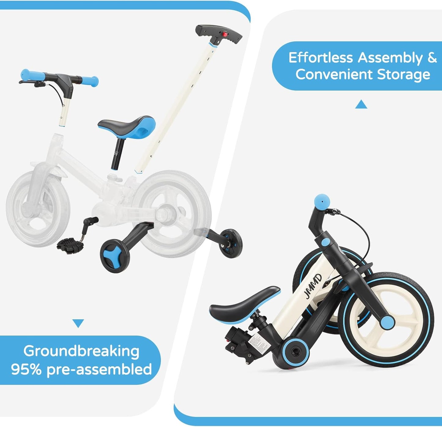 6 in 1 Toddler Bike