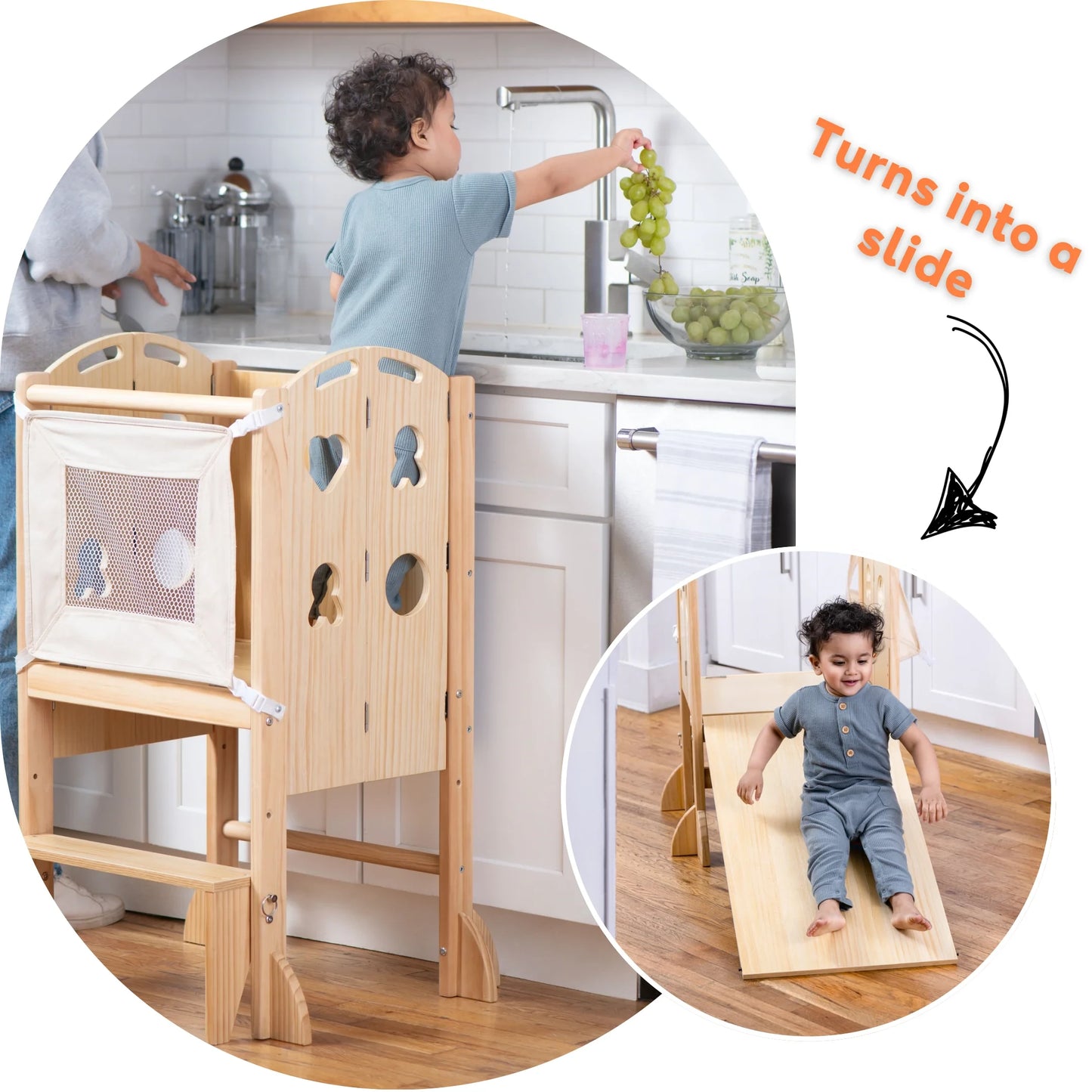 4 in 1 Toddler Kitchen Tower