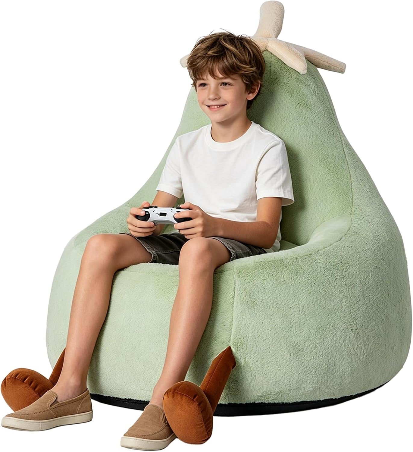 Egg Plant Kids Bean Bag Chair